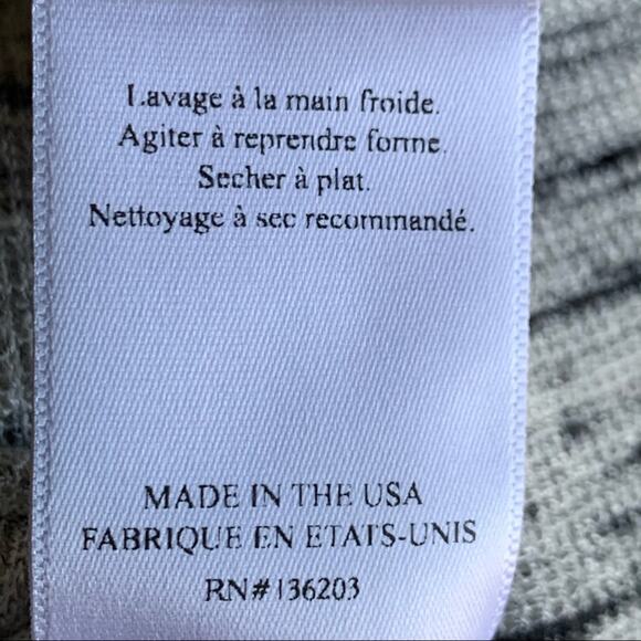 The Lady & The Sailor Woman's Sweater Dress Gray Size Small - Picture 5 of 6